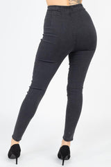 High Waist Denim Jeans | Mixtshop LLC