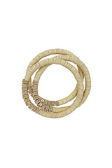Triple Multi Ring Bead Stretchable Bracelets | Mixtshop LLC
