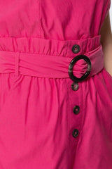 Cami Strp Belted Romper | Mixtshop LLC