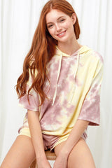 Knit Tie Dye Hoodie | Mixtshop LLC