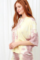 Knit Tie Dye Hoodie | Mixtshop LLC