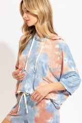 Knit Tie Dye Hoodie | Mixtshop LLC