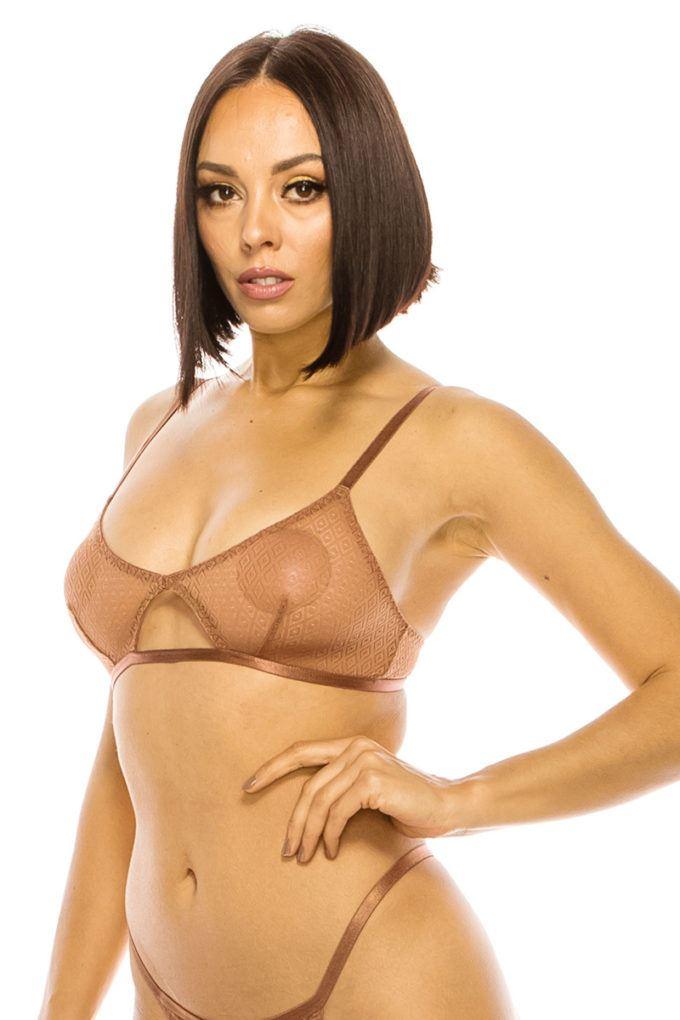 Lace Triangle Bralette | Mixtshop LLC