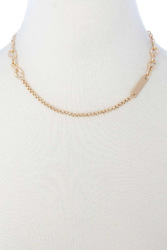 Metal Chain Necklace | Mixtshop LLC