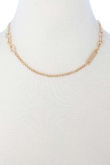Metal Chain Necklace | Mixtshop LLC