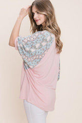 Solid French Terry Fashion Top | Mixtshop LLC