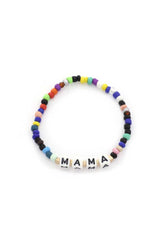 Mama Quote Beaded Stretch Bracelet | Mixtshop LLC