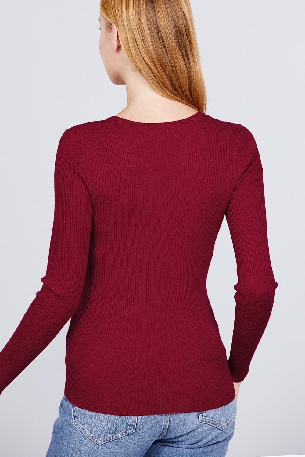 Viscose Henley Sweater | Mixtshop LLC