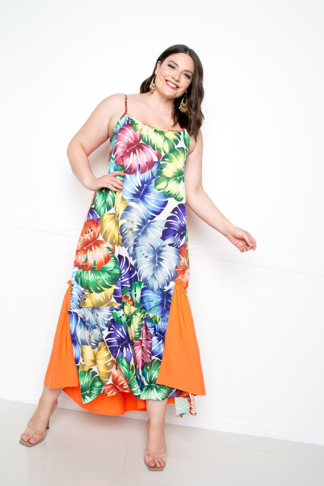 Splice Tropical Dress | Mixtshop LLC