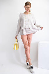 Lace Detailing Tunic | Mixtshop LLC