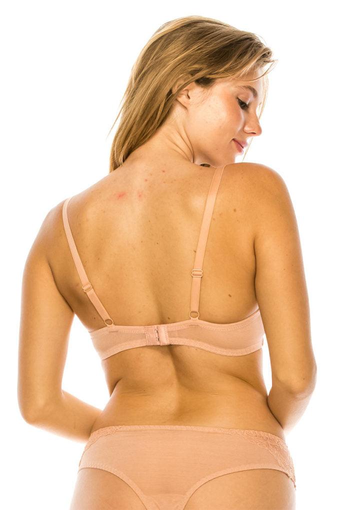 Soft Lace And No Pad Bra | Mixtshop LLC