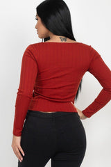 Shirred Square Neck Top | Mixtshop LLC