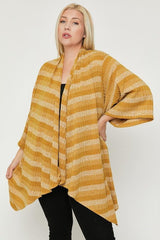 Kimono Style Striped Cardigan | Mixtshop LLC