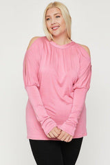 Long Sleeves Solid Top | Mixtshop LLC