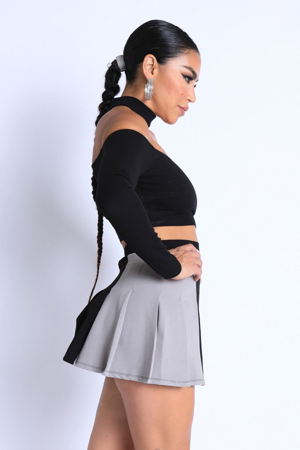 Choker Off-shoulder Top Set | Mixtshop LLC