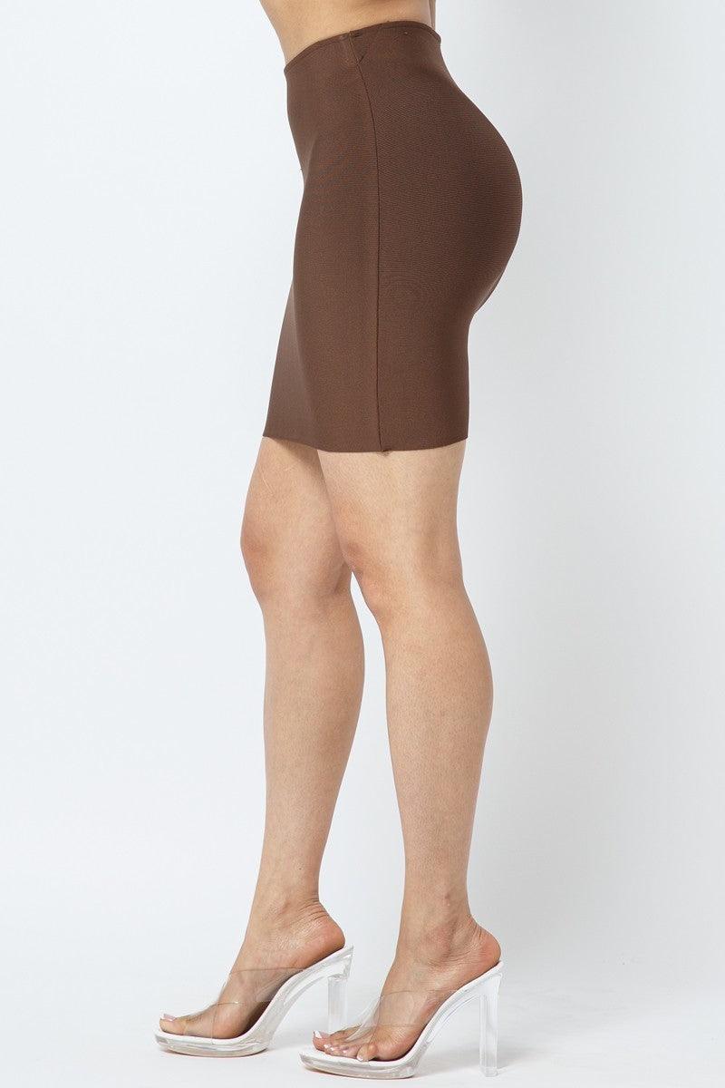 Bandage Mini Skirt | Mixtshop LLC