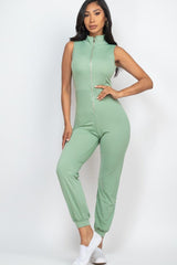 Zip Front Jumpsuit | Mixtshop LLC