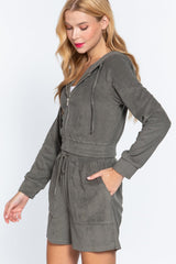 Hoodie Terry Towelling Jacket | Mixtshop LLC