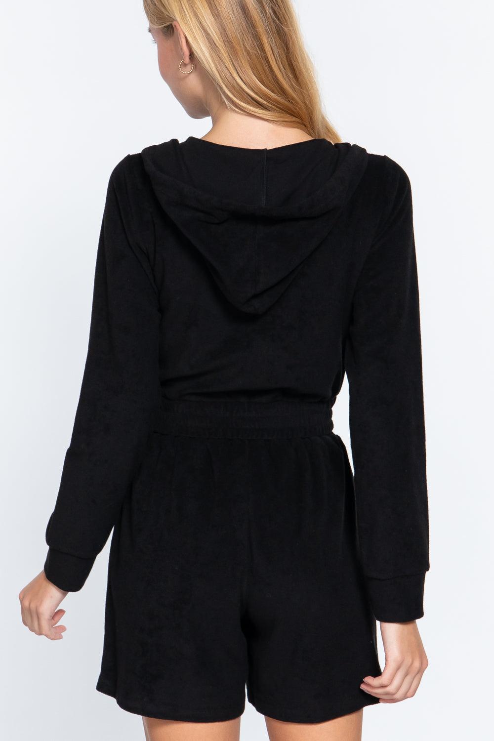 Hoodie Terry Towelling Jacket | Mixtshop LLC