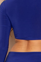 Metal Ring With Cutout Detailed Mini Dress | Mixtshop LLC