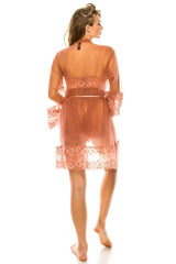 3pc Mesh Robe Set | Mixtshop LLC