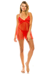 3pc Mesh Robe Set | Mixtshop LLC