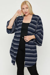 Multi-color Striped Cardigan | Mixtshop LLC