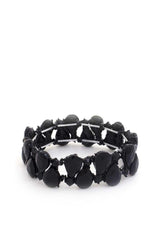 Teardrop Rhinestone Stretch Bracelet | Mixtshop LLC