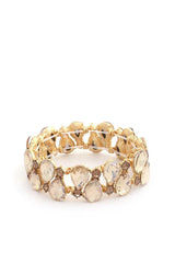 Teardrop Rhinestone Stretch Bracelet | Mixtshop LLC