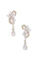 Flower Rhinestone Dangle Earring | Mixtshop LLC