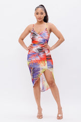 Printed Mesh Dress | Mixtshop LLC