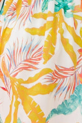 A Printed Woven Maxi Cover Up | Mixtshop LLC