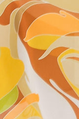 A Printed Woven Midi Dress | Mixtshop LLC