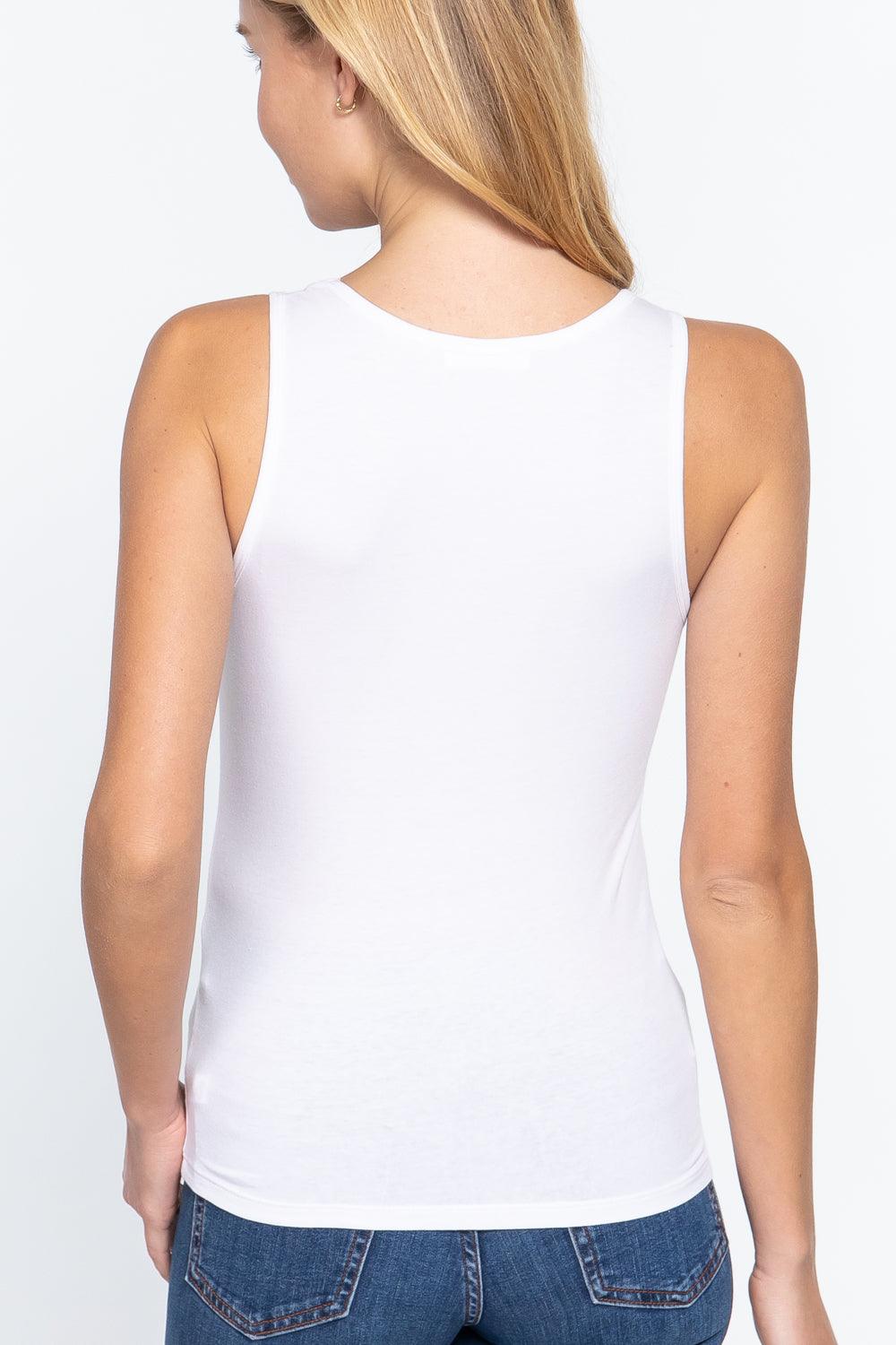 Screen Print Knit Tank Top | Mixtshop LLC