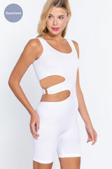 Suave Cut-out Seamless Romper | Mixtshop LLC