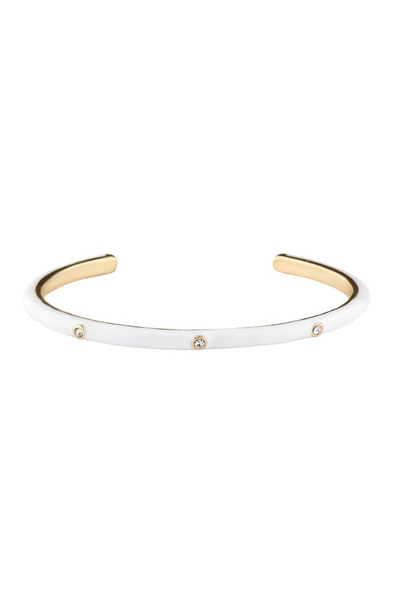 Color Metal Rhinestone Cuff Bracelet | Mixtshop LLC