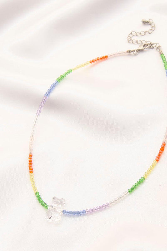Gummy Bear Charm Beaded Necklace | Mixtshop LLC