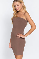 Cami Heavy Rib Mini Dress | Mixtshop LLC
