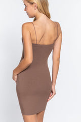 Cami Heavy Rib Mini Dress | Mixtshop LLC