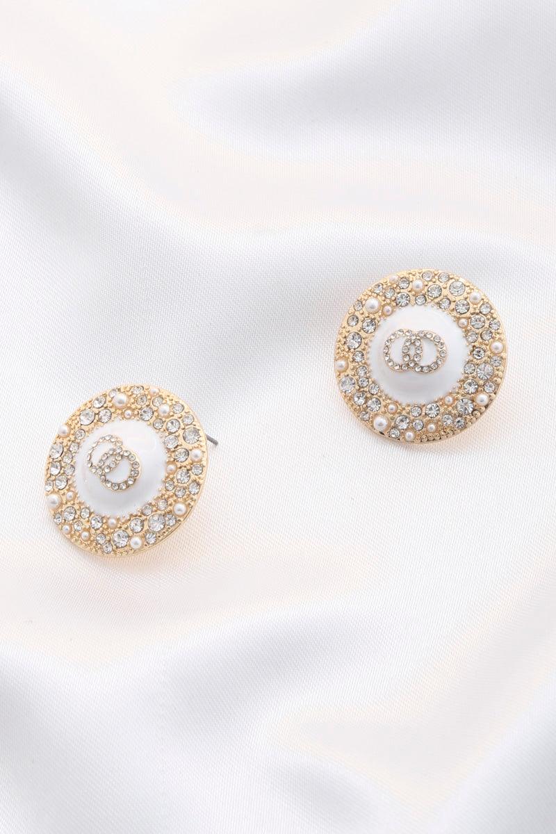 Double Circle Round Metal Earring | Mixtshop LLC
