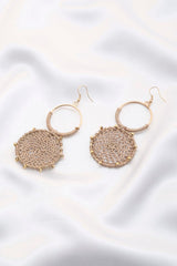 Double Circle Thread Beaded Earring | Mixtshop LLC