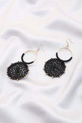 Double Circle Thread Beaded Earring | Mixtshop LLC