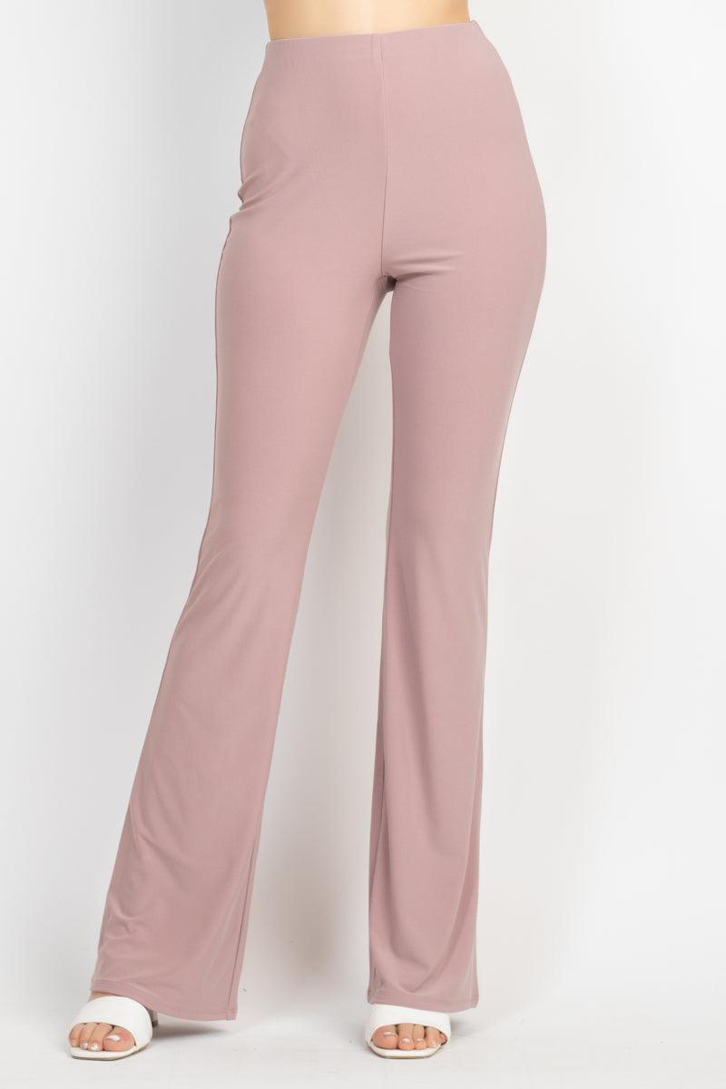 Solid Halter Top And Elastic Leggings Set | Mixtshop LLC