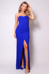Strapless Sweetheart Maxi Dress | Mixtshop LLC