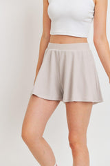 Flounce Shorts Micro Waffle | Mixtshop LLC