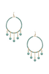 Clay Ball Charm Round Beads Earring | Mixtshop LLC