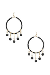Clay Ball Charm Round Beads Earring | Mixtshop LLC