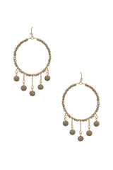 Clay Ball Charm Round Beads Earring | Mixtshop LLC