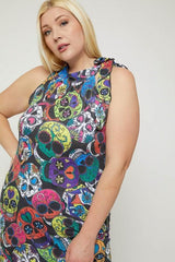 Sugar Skull Sublimation Print | Mixtshop LLC