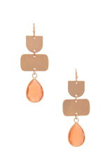 Teardrop Gem Multi Shape Dangle Earring | Mixtshop LLC
